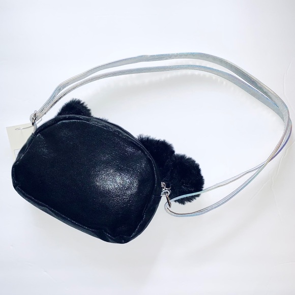 Reversible sequin Cat crossbody bag - Picture 6 of 7